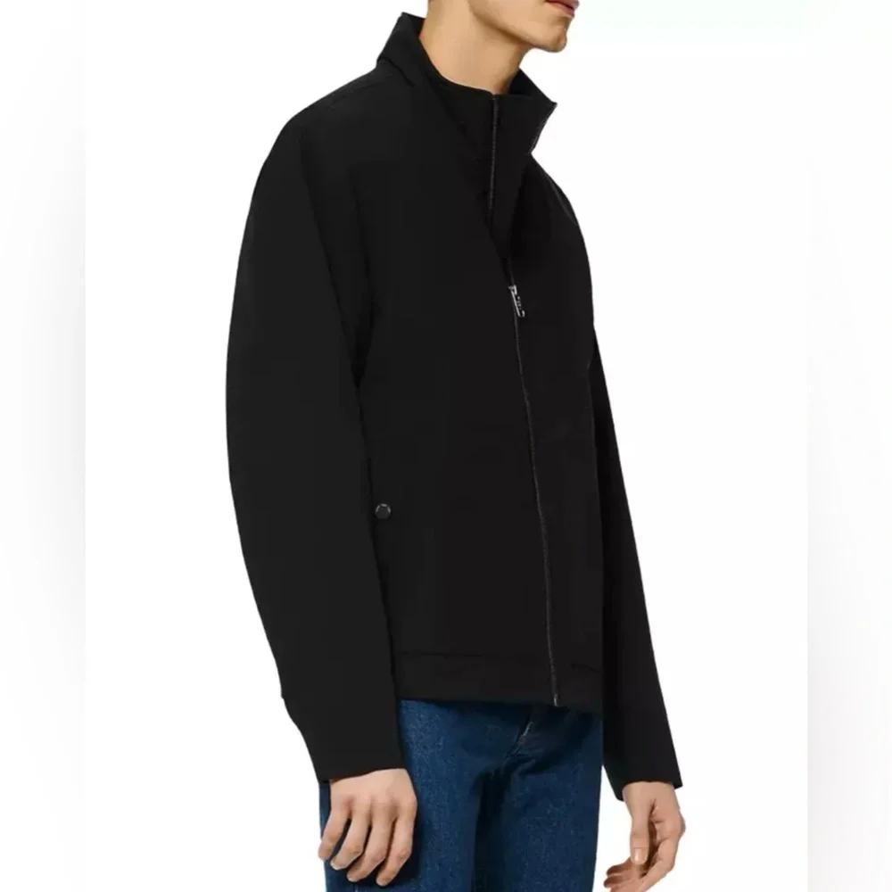 Marc New York Andrew Marc Men’s XL Black Zip Jacket Lightweight Coat. Worn Once! - Picture 2 of 13